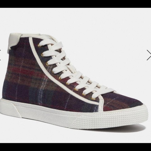 🌺🌺💫Brand New Coach High Top Sneakers 💫💫 - Picture 3 of 10